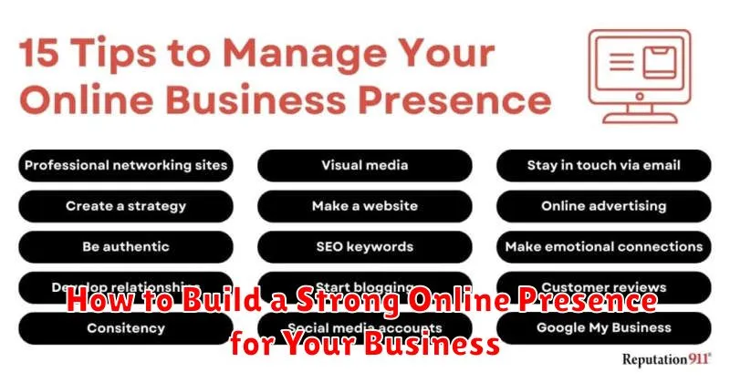 How to Build a Strong Online Presence for Your Business