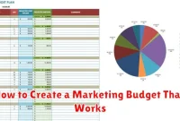 How to Create a Marketing Budget That Works How to Create a Marketing Budget That Works