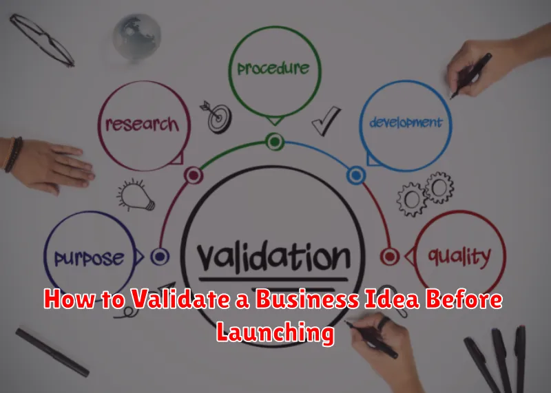 How to Validate a Business Idea Before Launching